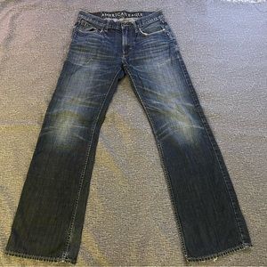 Men’s American Eagle Low Rise Boot Cut Jeans